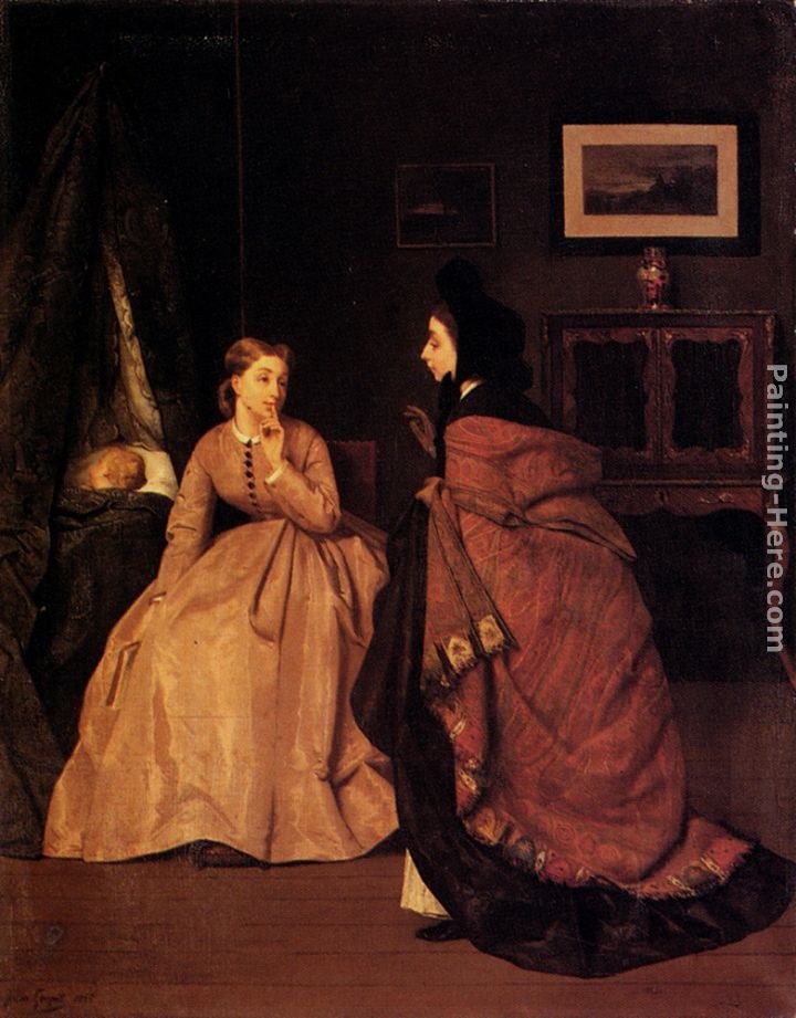 Jules Adolphe Goupil In Hushed Tones